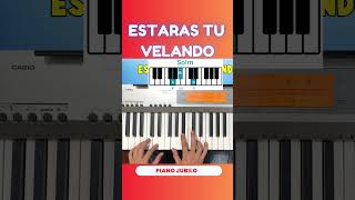 Como tocar en piano Estarás tu velando piano Jubilo [upl. by Piggy71]