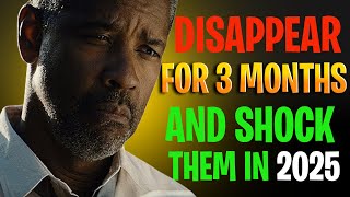 How to Disappear and Transform Yourself in 3 Months  Powerful Motivational Speech [upl. by Ecnerual280]