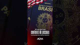 ADM VISTOS  Já ajudamos centenas de pessoas a conquistar seu visto americano [upl. by Saree]