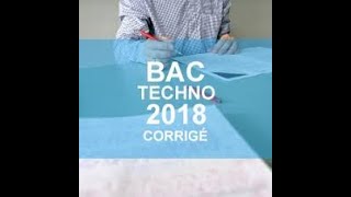 BAC Proامتحان وطني 2018 Fabrication Mécanique [upl. by Elyak247]