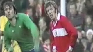 Middlesbrough v Arsenal 197677 Cup R5 MILLS GOAL [upl. by Enelkcaj793]