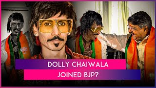 Dolly Chaiwala Seen On Stage At BJP Event In Nagpur Sparks Speculation Of Joining Politics [upl. by Haron181]