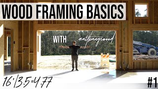 Carpentry 101 Basics of Wood Framing with MattBangsWood 1 [upl. by Aztiley883]