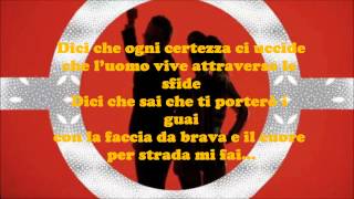 Baby K feat Tiziano Ferro  Killer Lyrics [upl. by Haelem]