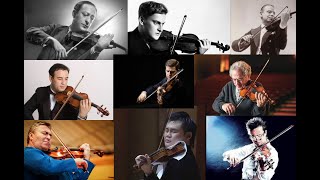 The Masterful Coda from Bazzini’s Rondo  Played by 9 Different Virtuoso Violinists [upl. by Lind184]