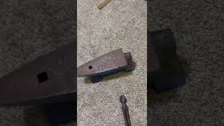 Oxidizing copper metal metalworking blacksmithing [upl. by Illak537]