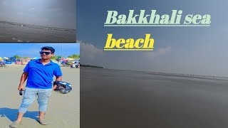 Bakkhali Sea beach  bakkhali tour [upl. by Adimra74]