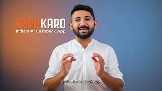 CashKaro App Indias 1 Cashback App [upl. by Adias978]