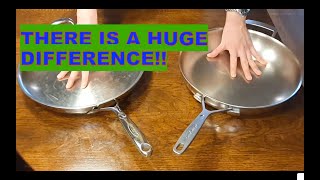 Demeyere Industry 5 vs Atlantis Proline 7 Fry Pans Skillets [upl. by Clute]