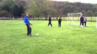 Tino Asprilla Plays Football in Ovingham Prudhoe May 2012 [upl. by Ransome]