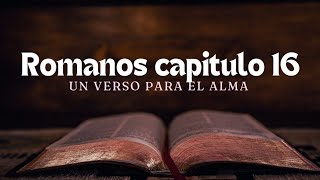 Romanos capitulo 16 Completo  La biblia en Audio Reina Valera [upl. by Selena469]