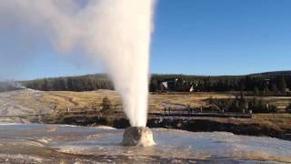 Beehive Geyser Eruption Sept 20 2013  Yellowstone National Park [upl. by Lois436]