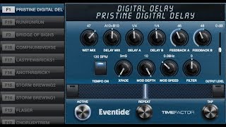 Eventide H9  TimeFactor アルゴリズム [upl. by Drhcir226]