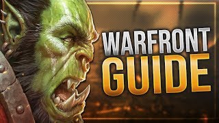 Warfront  Battle for Stormgarde Guide amp Gameplay  Battle for Azeroth [upl. by Rhine892]