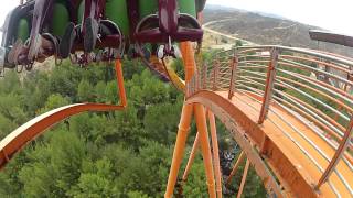 six flags magic mountaintatsuGoPro [upl. by Ahsimac]