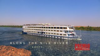 Круиз по река Нил Египет екскурзия с Премио Травел Along The Nile river Egypt 4K Premio Travel [upl. by Alfonzo]