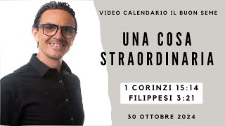 30 OTTOBRE 2024 Calendario cristiano IL BUON SEME [upl. by Elias]