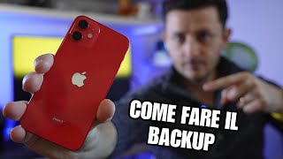 Come fare il backup del tuo iPhone [upl. by Ogren]