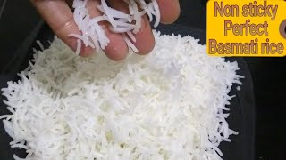 How to boil rice  how to cook rice  Tips To make perfect non sticky basmati rice  biryani rice [upl. by Vial]