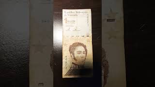 1 million Bolivares Banknote Venezuela 2020 [upl. by Ellimahs]