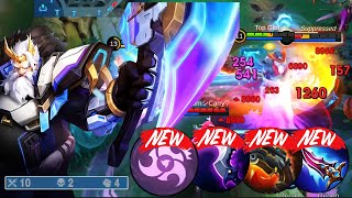 New Meta Franco High Damage Build Exp Lane Franco One Shot One Kill  Must Try This Build  MLBB [upl. by Ynavoj]