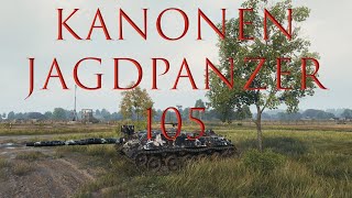 WoT Гайд Kanonenjagdpanzer 105 KanJpz 105 ПРЕМ ПТ ЗА РЕФЕРАЛКУ И СРАВНЕНИЕ С AMX CDA 105 [upl. by Gnah]