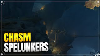 Chasm Spelunkers  The Chasm Delvers 2  World Quests 【Genshin Impact】 [upl. by Perri547]