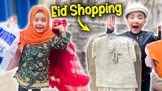 Eid Shopping in My Village 😱  Zindagi Main Pehli Baar Etni Shopping Ki 🤭 [upl. by Nage41]