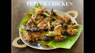 PEPPER CHICKEN  TAMIL பெப்பர் சிக்கன் [upl. by Enilekcaj]