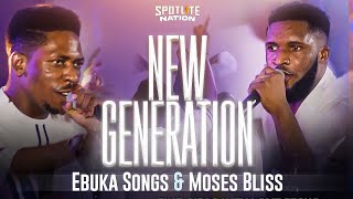 New Generation  Ebuka Songs amp Moses Bliss Live [upl. by Ilan704]