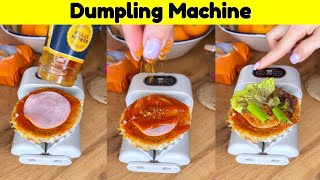 Dumpling machine successdumplings recetastacilesRecipe viralcooking dumplingsauce91 [upl. by Olemrac]