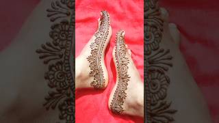 Leg Mehendi designs shortvideo [upl. by Hitchcock]