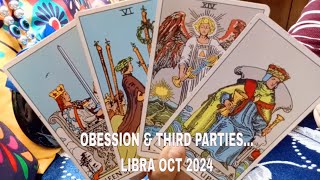 ❤️LIBRA♎quotOmgCRAZY OBSESSION LIBRA THIRD PARTIES will NOW BEquot OCTOBER 2024 [upl. by Reba]