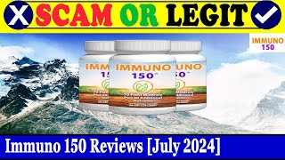 Immuno 150 Reviews July 2024  Is This A Legitimate Site Find Out  Scam Inspecter [upl. by Ahsemed]