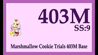 CROB Marshmallow Cookie Trials 403M Base 25 Oct Buff  Jinx lol  Cookie Run OvenBreak [upl. by Popper391]