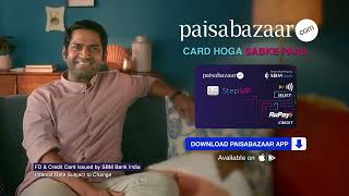 Paisabazaar Step Up Credit Card  Card Hoga Sabke Paas [upl. by Mathre]