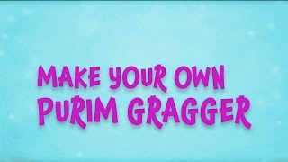 Make your own Purim Gragger [upl. by Euphemiah]