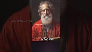 పునీత మత్తయి చరిత్ర  StMatthew history ytshorts St Mathewthe apostle saints [upl. by Anikal18]