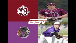 Belleville West vs Mascoutah FULL HIGHLIGHTS baseball [upl. by Vullo]