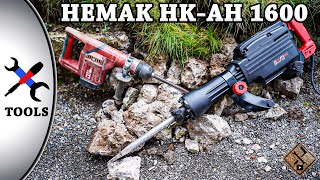 Abbruchhammer Test HEMAK HKAH 1600 Abbruchhammer VS Hilti TE54 was sollte beachtet werden [upl. by Pickford]