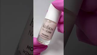 Aplikacja odżywki do paznokci Kabos Nail Care Nourish odżywkadopaznokci ochronapaznokci manicure [upl. by Aubry]