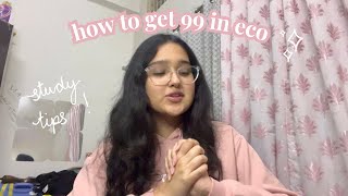 HOW I GOT 99 IN ECO amp YOU CAN TOO  cbse class 12 [upl. by Oirottiv70]