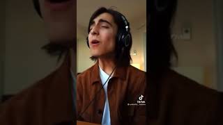 Aidan gallagher cantando Perfect  Patreon [upl. by Novihc417]