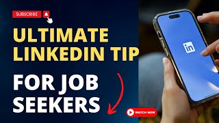 Ultimate Linkedin Tip For Job Seekers  Frontlinesmedia [upl. by Jea]