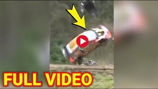 mikkelsen crash in ss 5  european rally 2024  andreas mikkelsen crash [upl. by Nitsu]