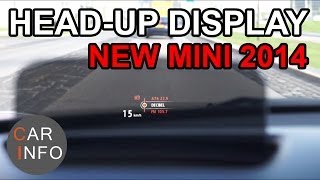 MINI Head Up display review [upl. by Nyladgam209]