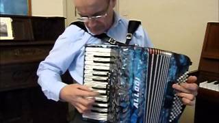 Demo of voices of Allodi 2672 accordion  Primrose Polka [upl. by Ciryl]