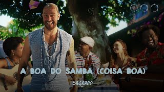 Diogo Nogueira  A Boa do Samba Coisa Boa SAGRADO Vol 1  Visualizer [upl. by Ettelegna]