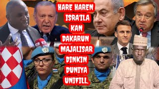 Hare haren Israila kan dakarun majalisar dinkin duniya ya fusata kasashen duniya [upl. by Rowney]