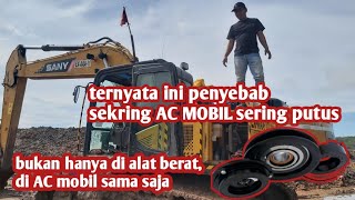 MEMPERBAIKI AC MOBILALAT BERAT TIDAK DINGINSEKRING AC SERING PUTUS [upl. by Nomled]